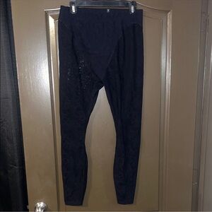 Savage X Fenty Black lace Leggings